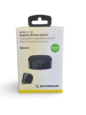 Scosche BoomCan Magnetic Wireless Speaker Btmss-Sp